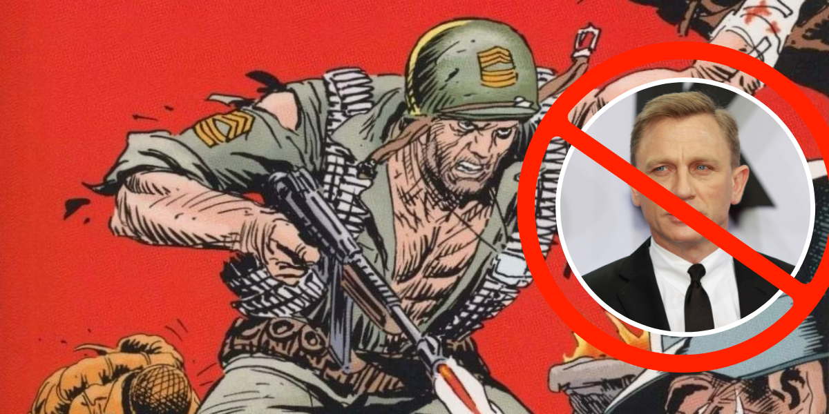 Daniel Craig Will No Longer Play Sgt. Rock At DC Studios