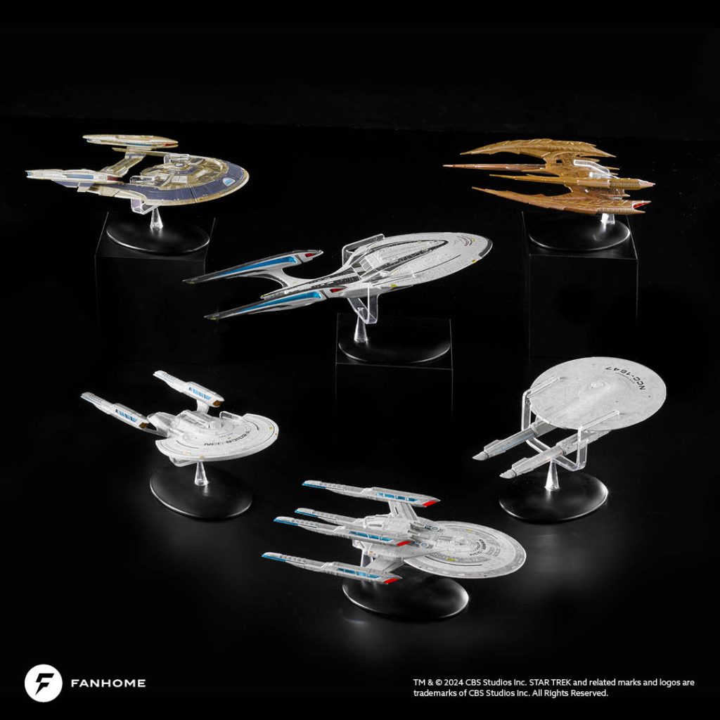 Fanhome Is Bringing Back The Star Trek Die-Cast Starship Collection