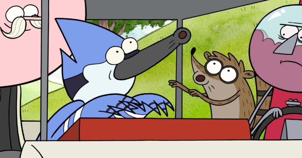 Regular Show's lovable slackers.