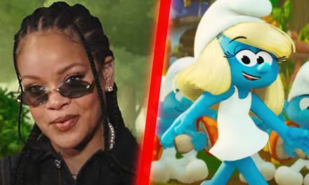 SMURFS Official Trailer Shows Off Rihanna as Smurfette