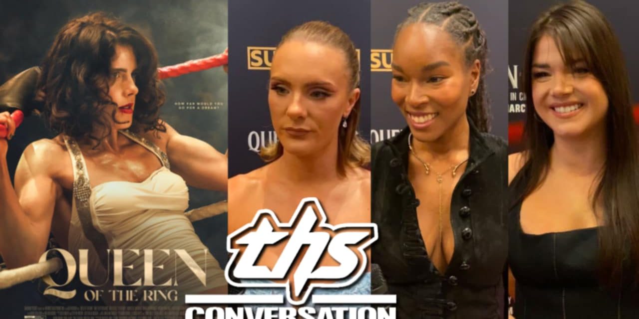 ‘Queen of the Ring’: Damaris Lewis, Marie Avgeropoulos, & Kamille Tag In Wrestling Legends To Inspire The Future [Interview]