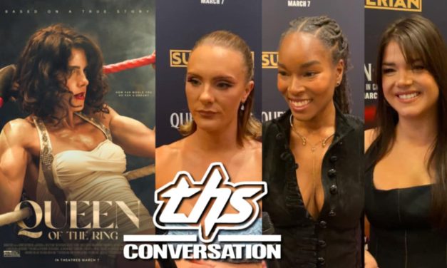 ‘Queen of the Ring’: Damaris Lewis, Marie Avgeropoulos, & Kamille Tag In Wrestling Legends To Inspire The Future [Interview]