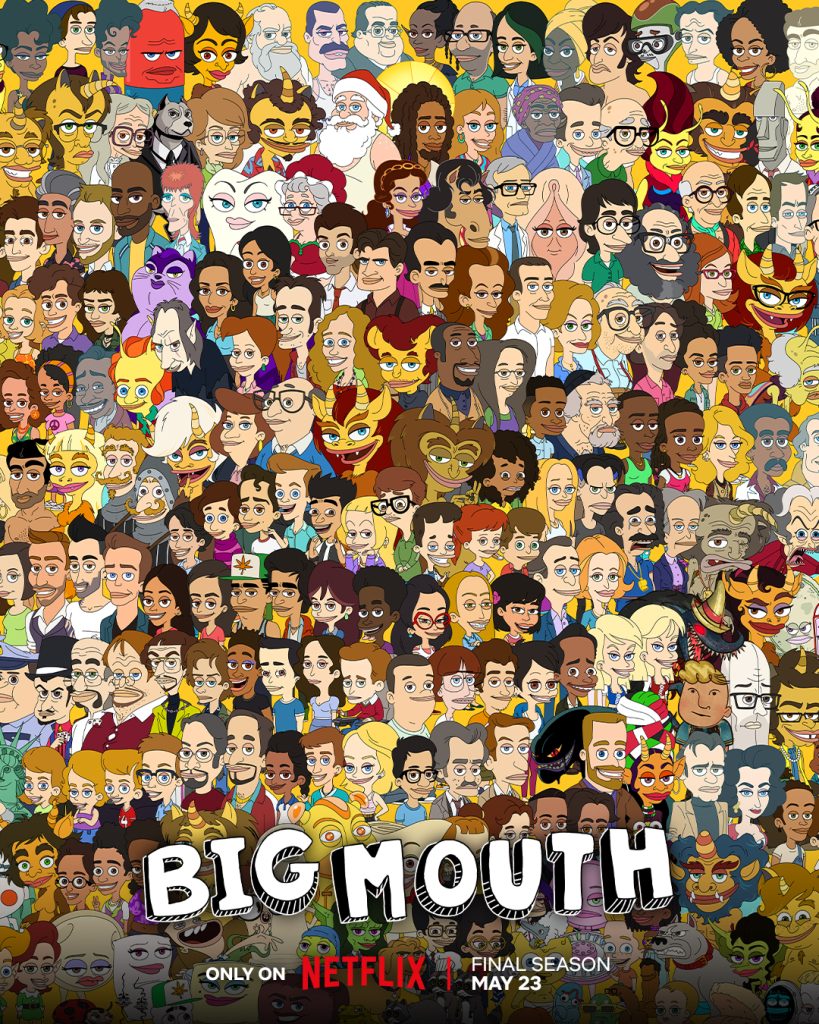 Netflix Reveals Big Mouth Final Season Guest Stars and Release date