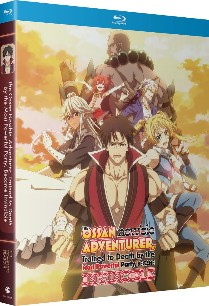 The Ossan Newbie Adventurer, Trained to Death by the Most Powerful Party, Became Invincible – Blu-ray NA front